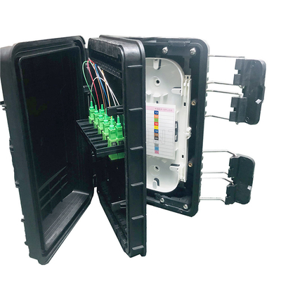 KEXINT 8 chiusure a fibra ottica ultraviolette ottiche della giuntura della scatola di distribuzione di 12 24 porti anti