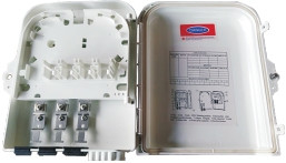 KEXINT KXT-A-8B FTTH Fibra Ottica Scatola di Distribuzione 8 Core Outdoor IP66 Impermeabile Bianco
