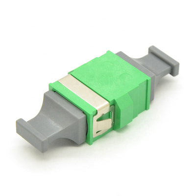 Adattatori a fibra ottica MPO di verde di singolo modo piccoli all'APC senza flangia