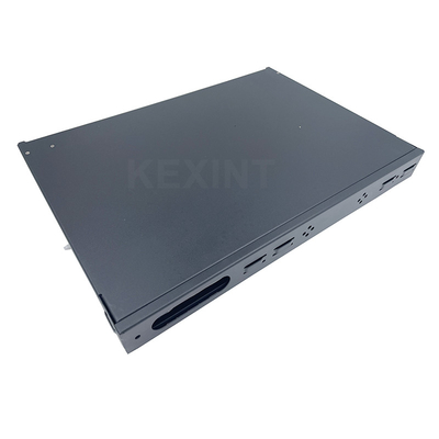 KEXINT 24 porte 1 U Rack Optic Distribution Frame Fan-shaped Fiber Optic Patch Panel