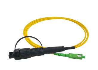 connettore a fibra ottica impermeabile IP68 del finocchio dell'acqua dello Sc APC 3.0mm Huawei del cavo di toppa di 3m