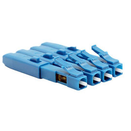 Tipo blu connettore rapido di fibra ottica, falegname FTTH di LC del cavo ottico