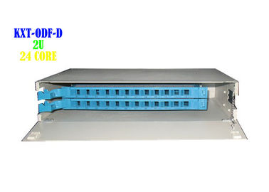 24 collegamenti di ramo attivo di terminazione del cavo del quadro d'interconnessione di fibra di LC del porto