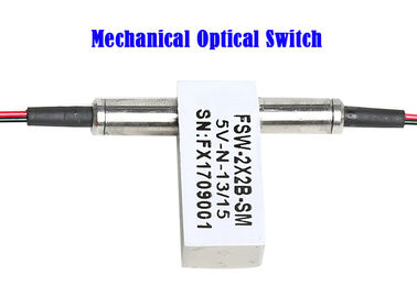 WDM ottico meccanico a fibra ottica 850 1310 del dispositivo 1x2 del commutatore FSW una lunghezza d'onda di 1550 prove