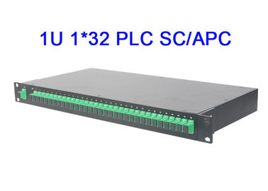 perdita di inserzione bassa ottica di Digital del supporto di scaffale del modulo del separatore dello SpA della fibra di 1U 1x32