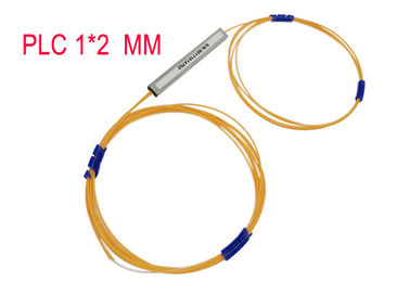 Separatore a fibra ottica misto 50/125 dello SpA 1×2 0,9 Hytrel 850nm arancio