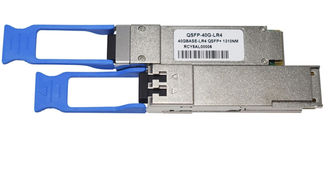 WDM 10km QSFP28 di lan a fibra ottica duplex del modulo 100GBAS LR4 1310nm di SFP