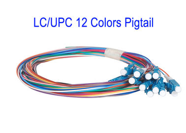 Il centro di LC/UPC 12 colora la toppa della fibra del cavo di toppa di MP cabla G652D G657A1 G657A2 1m 1.5m