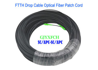 CE ottico dell'antenna/condotta 0.25db del cavo di toppa della fibra di goccia di GJYXFCH FTTH diplomato