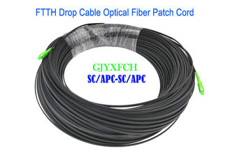 CE ottico dell'antenna/condotta 0.25db del cavo di toppa della fibra di goccia di GJYXFCH FTTH diplomato
