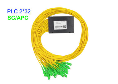 Perdita di inserzione a fibra ottica del separatore 3.0mm G657A1 SC/APC 17.2dB dello SpA del contenitore di ABS G657A1