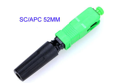 Sc rapido a fibra ottica veloce FC LC 0.3dB di lunghezza della rete 52mm del connettore FTTH di SC/APC