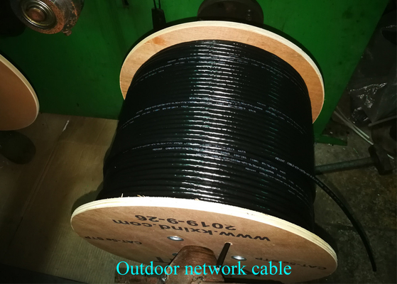 Alimentazione elettrica composita fotoelettrica di inverso di POE del cavo a fibra ottica della rete del centro G657A2 di CAT6 UTP 2