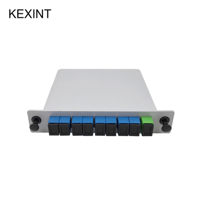 Contenitore a fibra ottica di connettore di singolo modo LGX SC/UPC di separazione della fibra del separatore dello SpA 1*8