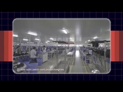 Rivestimento del connettore LSZH di KEXINT FTTH MPO MTP per le applicazioni della rete di 40G 100G