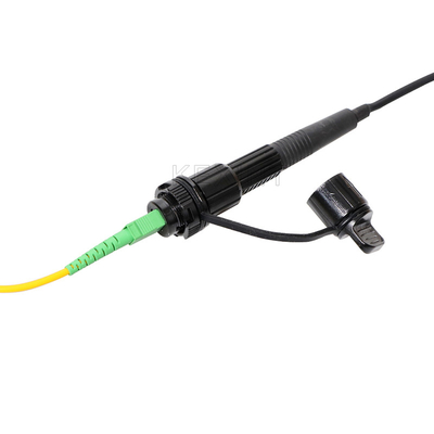 Lo Sc Mini Type Fiber Optic Adaptor IP68 all'aperto di KEXINT impermeabilizza per la recinzione della giuntura della fibra