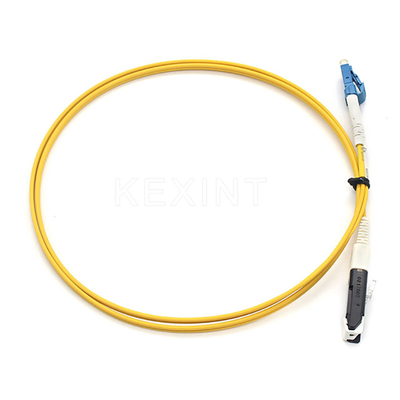 Duplex a fibra ottica VF45 del cavo di toppa di KEXINT FTTP modo del connettore di LC UPC al singolo misto