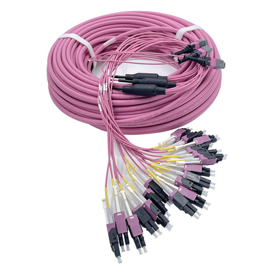 KEXINT 36 cavo di toppa a fibra ottica del centro grado B 3x12 MPO multimodale a LC USconnect