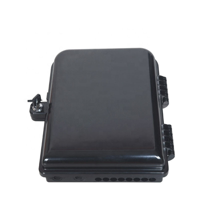KEXINT FTTH Scatola di distribuzione in fibra ottica Outdoor 16 Core PC ABS nero