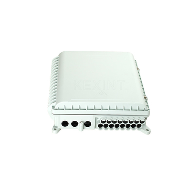 Scatola fissata al muro ottica di termine della scatola di distribuzione della fibra dell'ABS del PC di KEXINT FTTH bianca