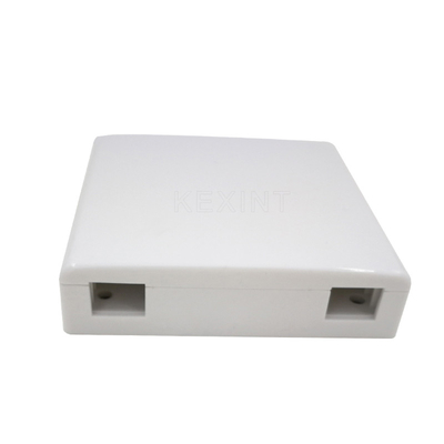 Connettore materiale dello Sc LC di distribuzione di KEXINT della scatola 2 dell'ABS a fibra ottica da tavolino dei porti