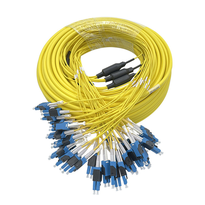 Colore giallo di toppa di singolo modo G657A2 dei centri a fibra ottica del cavo 36 con in opposizione