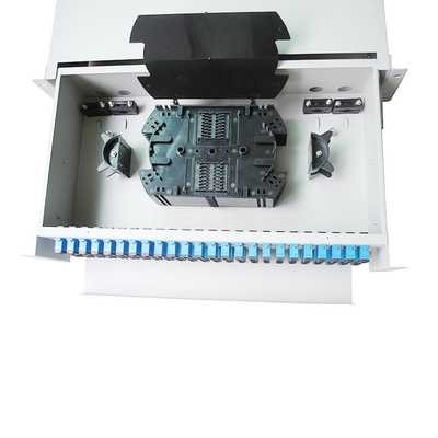 Tipo del cassetto del centro 2U del quadro d'interconnessione di KEXINT FTTH ODF 96 per le Telecomunicazioni