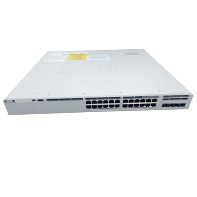 C9300L 24 commutatore di rete C9300L-24P-4X-E ​​di POE 4x10G del porto per sicurezza/IoT/nuvola