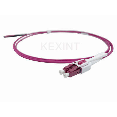 KEXINT 2M MDC UPC a LC UPC Uniboot Duplex Multimode OM4 LSZH (OFNR) 2.0mm Fiber Optic Patch Cable