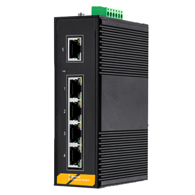 KEXINT Gigabit 5 Port Electrical Industrial Grade (POE) Switch di alimentazione su Ethernet