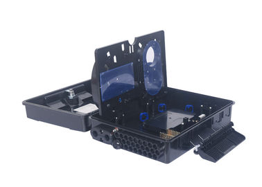 24 ABS SMC del PC a fibra ottica dell'installazione di Palo della scatola di distribuzione del nero del centro