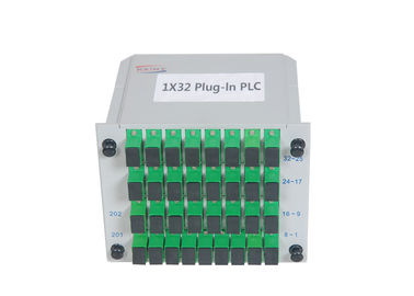 Progettazione compatta bassa ottica di PDL di singolo modo del separatore 1×32 della fibra dello Sc APC