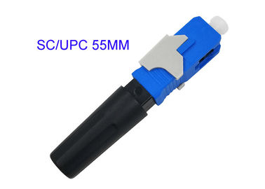 Tipo diritto rapido a fibra ottica veloce di perdita di inserzione del connettore 0.3dB di SC/UPC 50cm