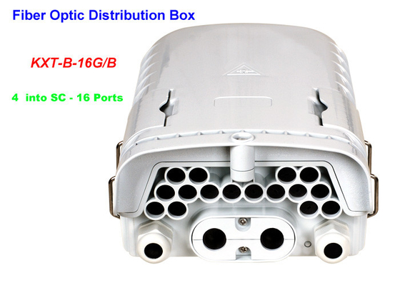 16 ~ 96 scatola di distribuzione a fibra ottica dei centri FTTH 4 nella parete dei porti dello Sc 16 che monta il palo della tenuta