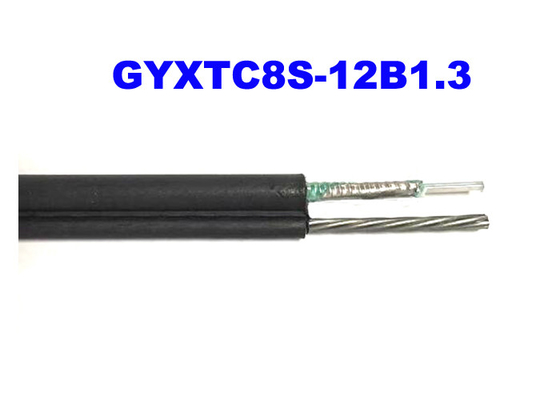 Struttura autosufficiente a fibra ottica all'aperto dell'installazione 8 del cavo armato OS2 Erial di GYXTC8S 12G652D