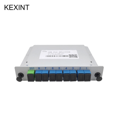 Contenitore a fibra ottica di connettore di singolo modo LGX SC/UPC di separazione della fibra del separatore dello SpA 1*8