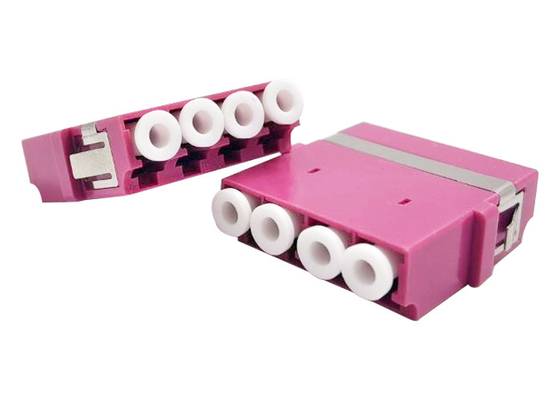 Adattatori ottici della fibra di LC/PC 4P FTTx OM3 per la scatola di FTTH