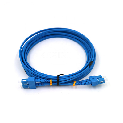 Doppio cavo a fibra ottica di SC/UPC G657A1 9/125 MP 1-50M FTTH