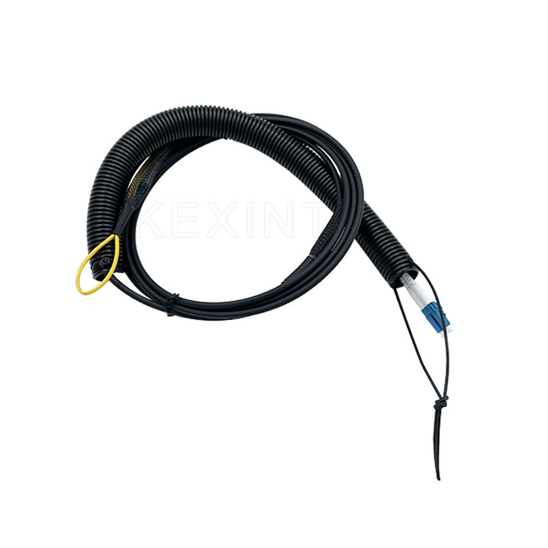 2 cavo ottico corazzato a spirale dei centri 5.0mm con la metropolitana ondulata